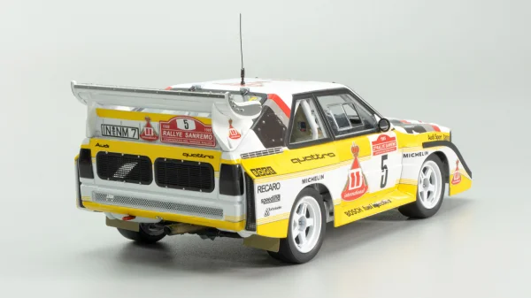 Audi quattro S1 E2 Montecarlo Rally 1986 #2 (rebox BEE-24017)