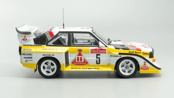 Audi quattro S1 E2 Montecarlo Rally 1986 #2 (rebox BEE-24017)