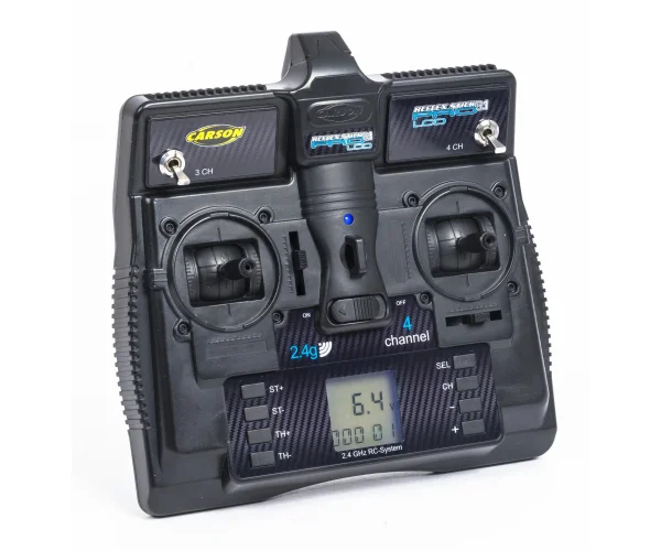 Carson Reflex Stick 4 Channel Pro LCD Transmitter With 1 Receiver — image 4 of 4