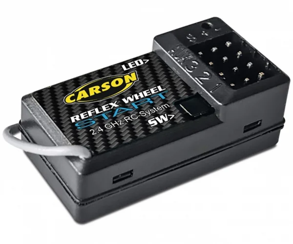 Carson Reflex Wheel Start 2.4G Radio Black With Servo