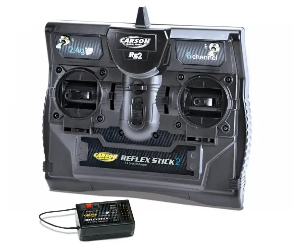 Carson Reflex Stick 2 - 6 Channel Radio System - 2.4GHz