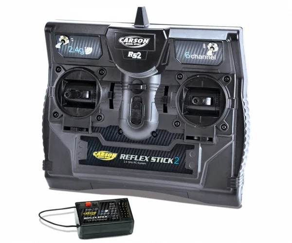 Carson Reflex Stick 2 - 6 Channel Radio System - 2.4Ghz
