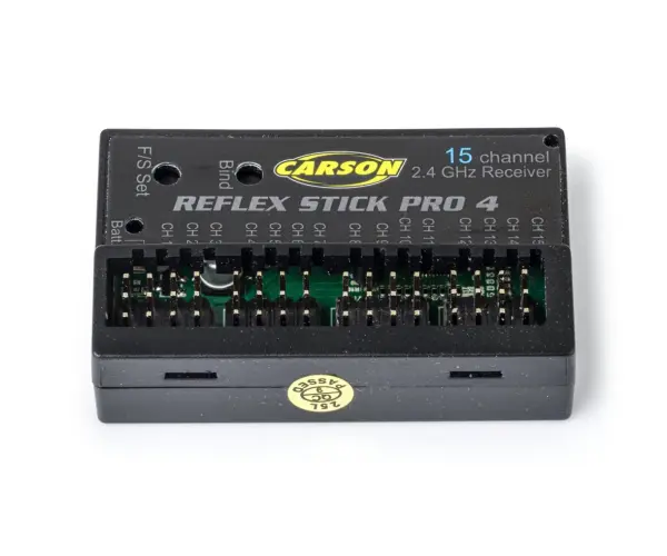 CarsonReceiver 15Ch Reflex Stick Pro 4 WP
