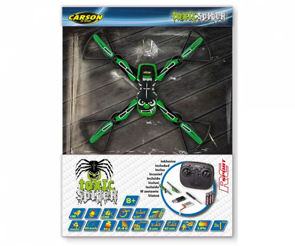 Carson X4 Quadcopter Toxic Spider 2.0 RTR