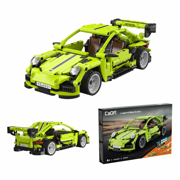 1:18 Pull back racing car - 387pcs