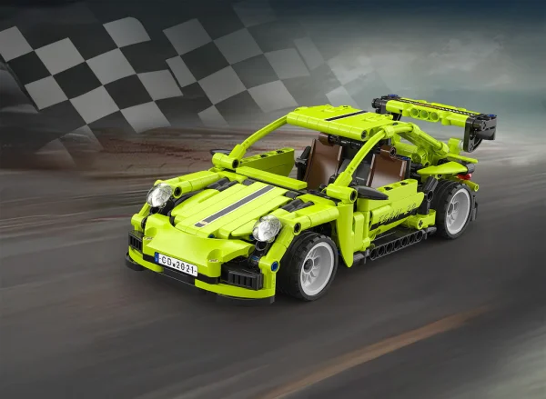1:18 Pull back racing car - 387pcs