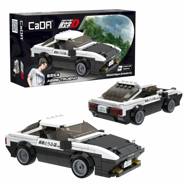 1:24 Initial D
AE86 car - 280pcs