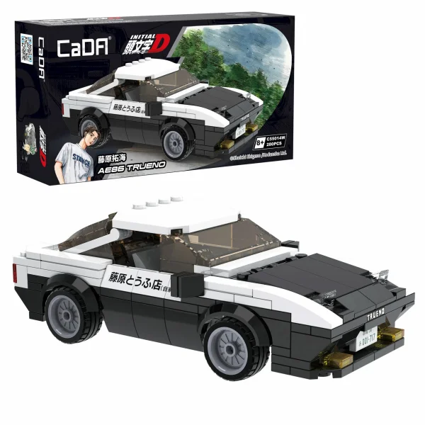 1:24 Initial D
AE86 car - 280pcs