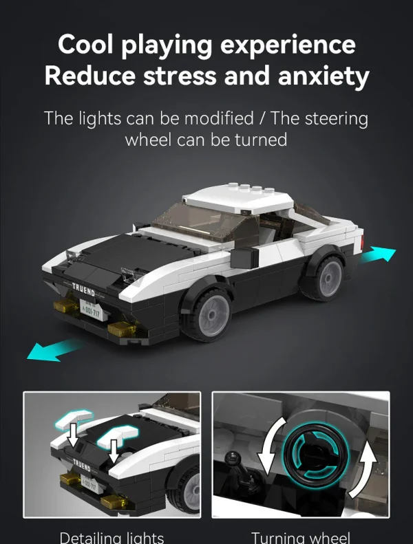 1:24 Initial D
AE86 car - 280pcs