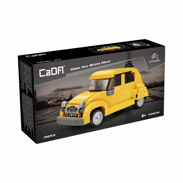 1:24 Citroen 2CV retro car - 298pcs — image 6 of 12