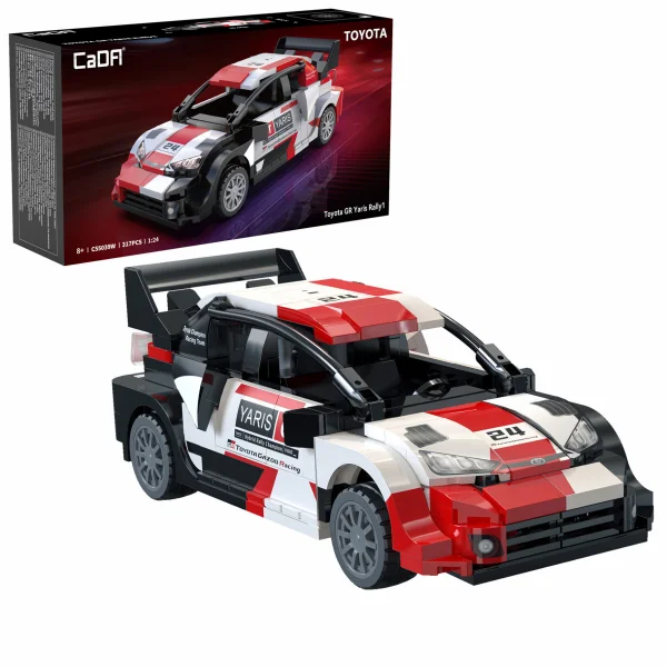 1:24 Toyota GR YARIS Rally 1 Car - 317 pcs — image 1 of 11