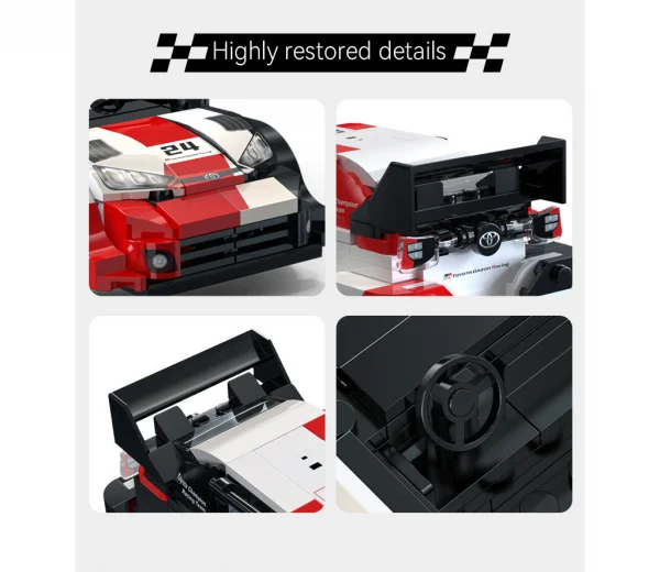 1:24 Toyota GR YARIS Rally 1 Car - 317 pcs — image 4 of 11