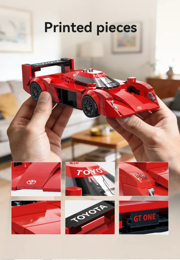 1:24 Toyota GT-One Racing Car - 272 pcs — image 4 of 5