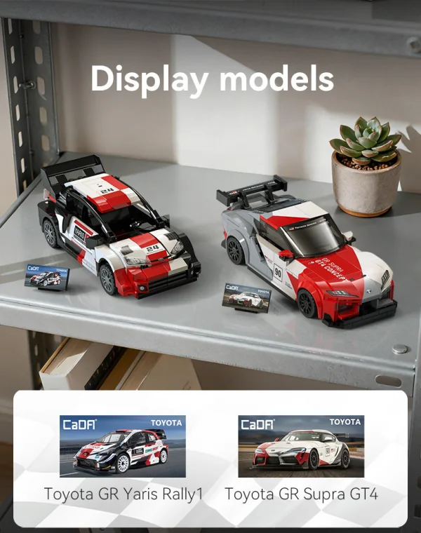 1:24 Toyota GR Supra GT4 Car - 324 pcs