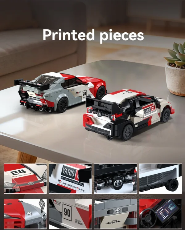 1:24 Toyota GR Supra GT4 Car - 324 pcs
