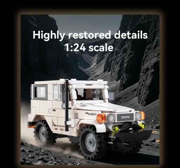 Toyota 1:24 FJ40 Land Cruiser - 373 pcs &mdash; image 4 of 10