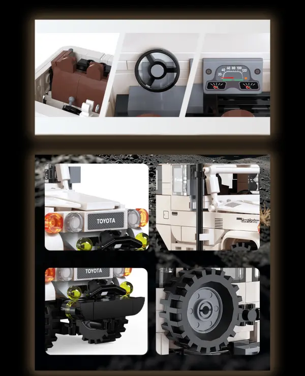 Toyota 1:24 FJ40 Land Cruiser - 373 pcs &mdash; image 10 of 10