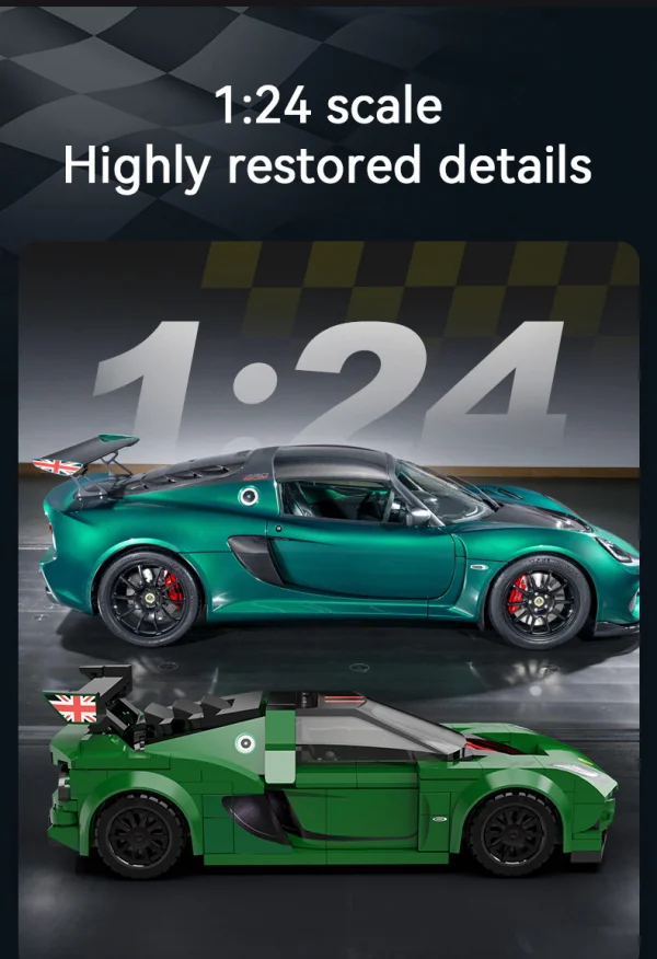 1:24 Lotus Exige Cup 430 Car - 319 pcs