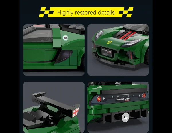 1:24 Lotus Exige Cup 430 Car - 319 pcs