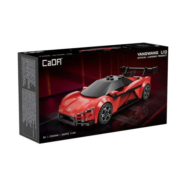 1:24 BYD Yangwang U9 Electric Super Coupé - 291 pcs