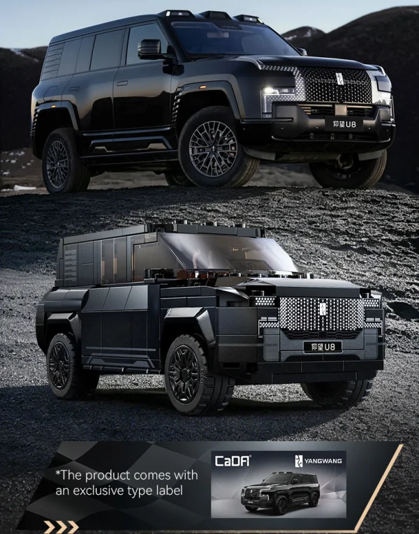 BYD Yangwang U8 1:24 Luxury SUV - 304 pcs