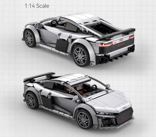 1:14 Audi R8 Coupé - 536 pcs &mdash; image 7 of 9