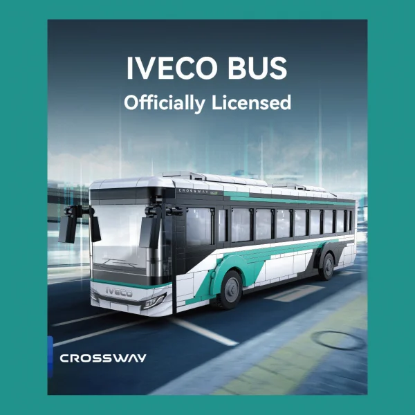 1:43 Iveco Crossway Bus - 832 pcs — image 13 of 13