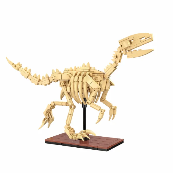 Tray of 3 Dinosaur Eggs with Stegosaurus - Triceratops & Velociraptor &mdash; image 6 of 10