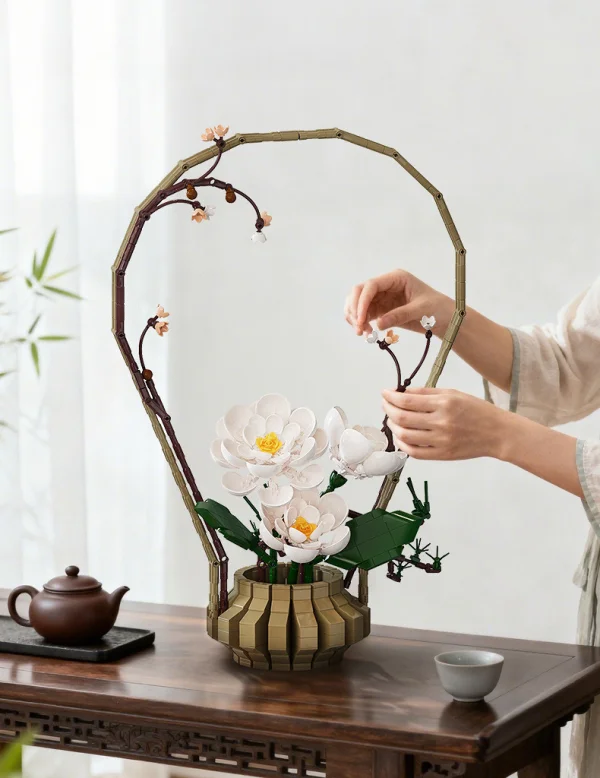 Oriental Floral Art: Winter - 990 pcs — image 6 of 7