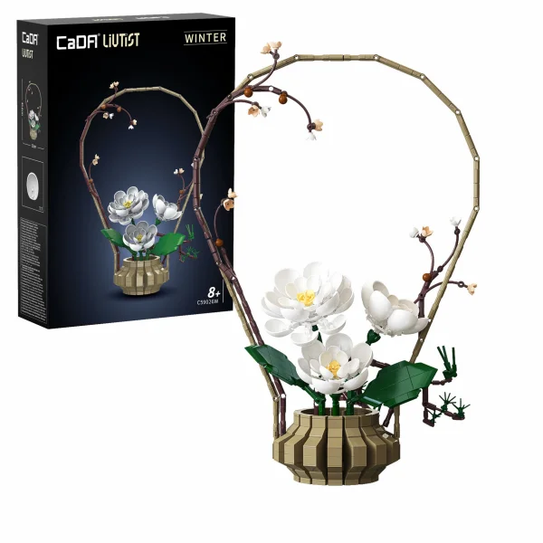 Oriental Floral Art: Winter - 990 pcs — image 1 of 7