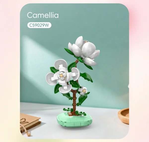 Camellia Building Block Planter - 301 pcs &mdash; image 3 of 7