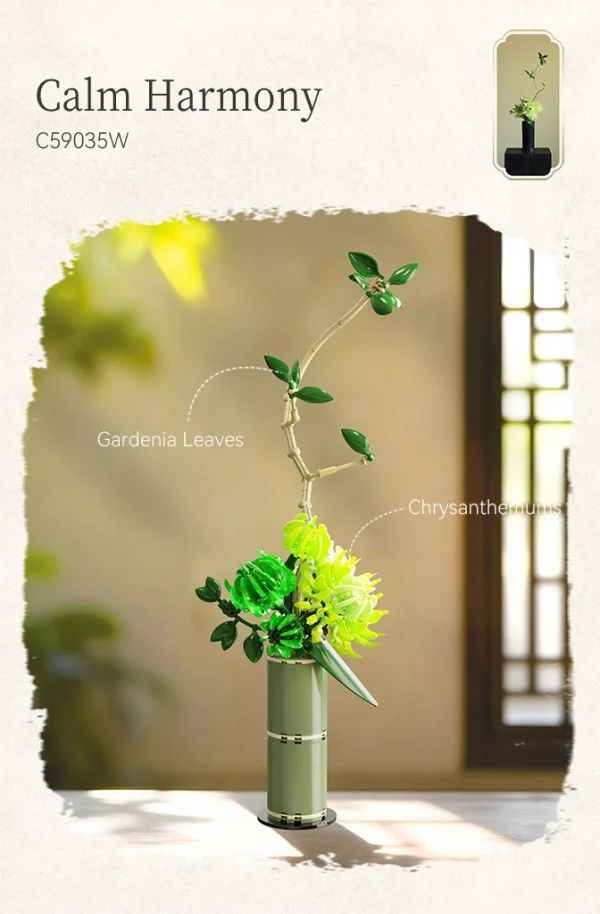 Oriental Floral Art: Calm Harmony - 299 pcs — image 3 of 3