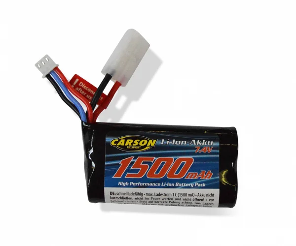 CARSON Li-lon Pack 7 4V/1700 mAh for 57407