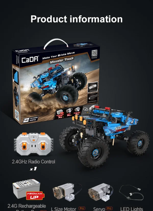 Monster Climbing car