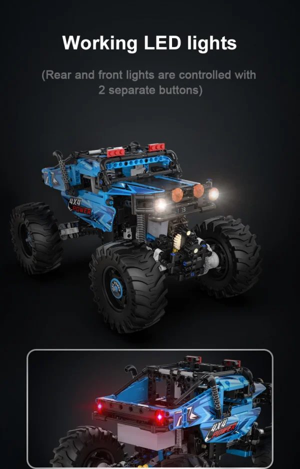 Monster Climbing car