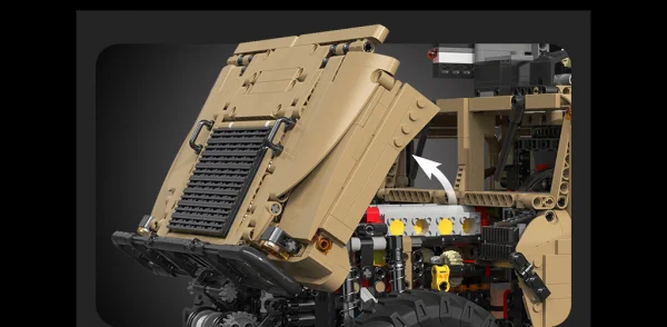 1:8 HUMVEE - 3935 pcs