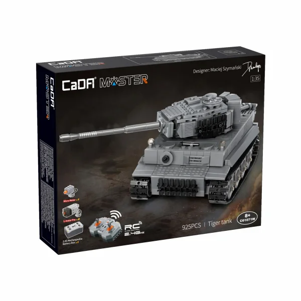 MOC- Tiger Tank - 925pcs