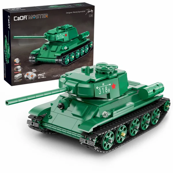 T34 Medium Tank - 722pcs