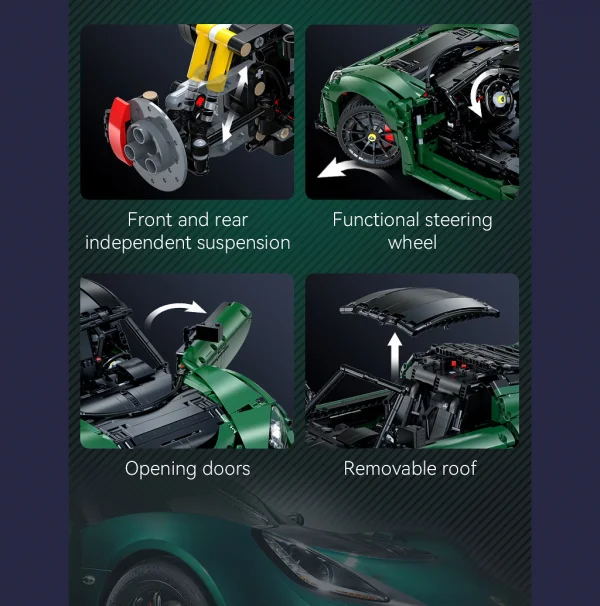 1:8 Lotus Exige Cup 430 Car - 3730 pcs