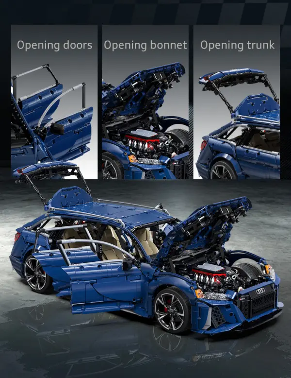 Audi 1:8 RS 6 Avant (2019) - 4663 pcs — image 8 of 15