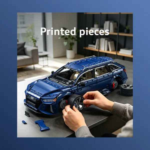 Audi 1:8 RS 6 Avant (2019) - 4663 pcs — image 7 of 15