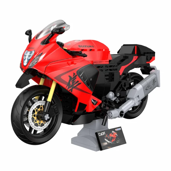 1:12 Suzuki Hayabusa Motorbike - 299 pcs — image 7 of 10