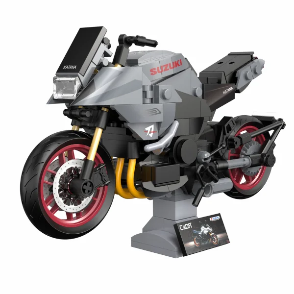 1:12 Suzuki Katana Motorbike - 310 pcs — image 7 of 10