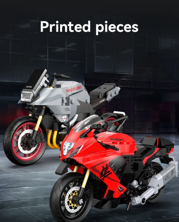 1:12 Suzuki Hayabusa Motorbike - 299 pcs — image 4 of 10
