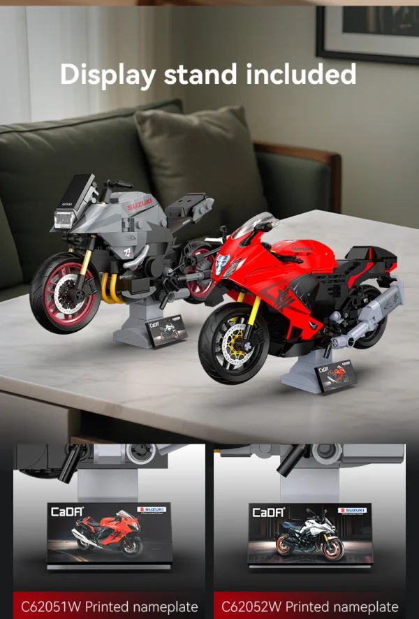 1:12 Suzuki Hayabusa Motorbike - 299 pcs — image 5 of 10