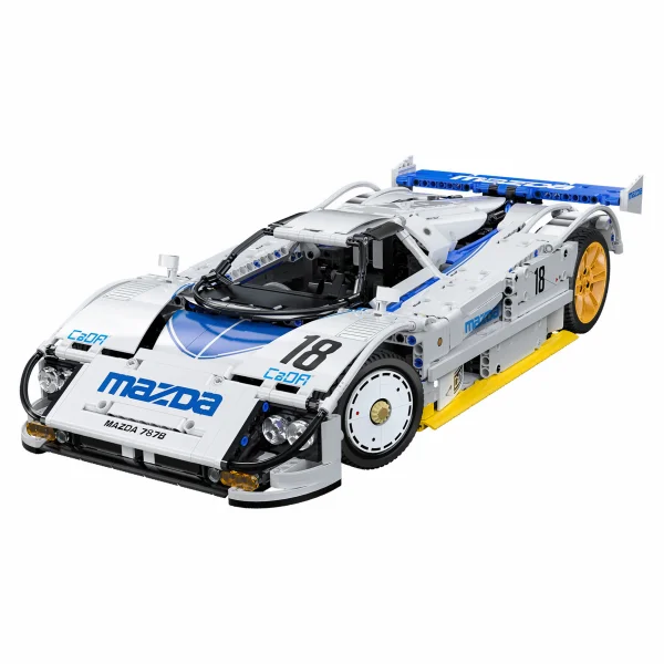 1:10 Mazda 787B Race Car - 1797 pcs — image 4 of 7