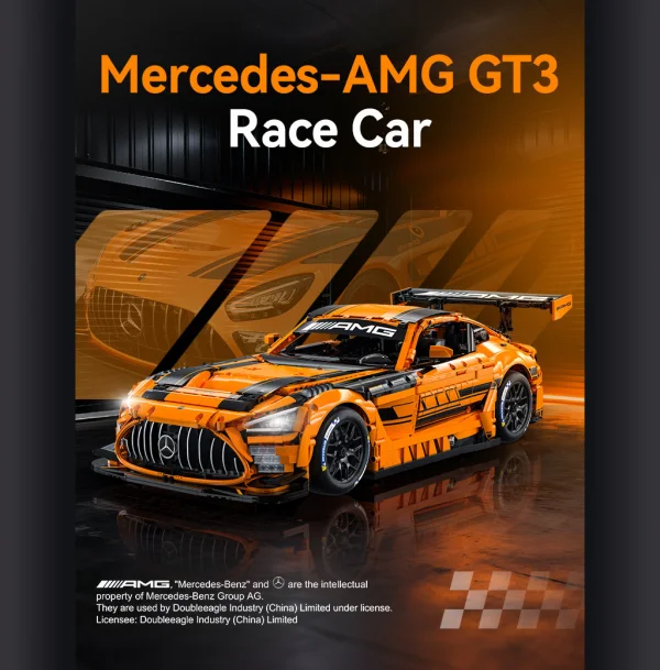 CaDa 1:8 Mercedes-AMG GT3 - 5466 pcs