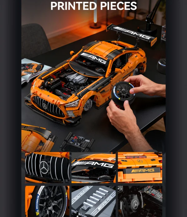 CaDa 1:8 Mercedes-AMG GT3 - 5466 pcs