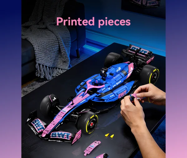 1:8 BWT Alpine F1 Team A525 Racing Car - 2173 pcs