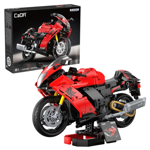 1:6 Suzuki Hayabusa Motorbike - 1043 pcs — image 1 of 12